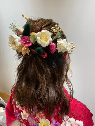 ヘアアレンジ 福元友梨 ディレクター✂️のヘアスタイル