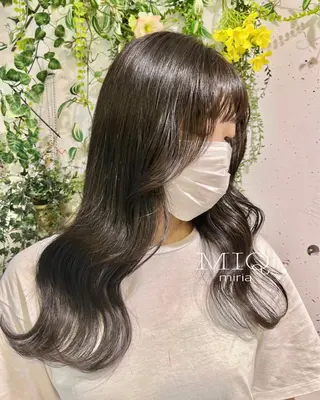 ロング カラー 韓・中華美女ヘア 🇰🇷×🇨🇳のヘアスタイル