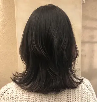 ミディアム 🌿ニュアンス/髪質 改善🌿Fukudaのヘアスタイル
