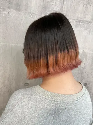 ショート カラー _WHITE浜松店 もえかのヘアスタイル