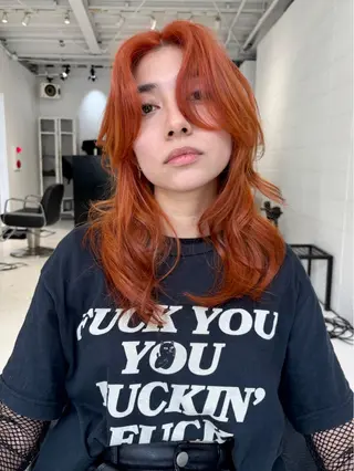 セミロング カラー HARU//原宿🤍 リピート率NO.1のヘアスタイル