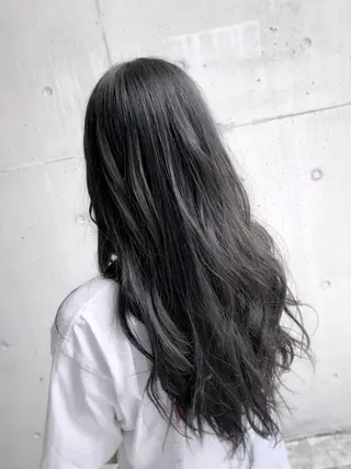 ロング カラー ヘアアレンジ VIM hairおもろまち店のヘアスタイル