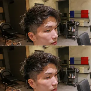 ショート GiseL梅田所属・韓国風ヘア🇰🇷 レイヤー✨桑原　研太のヘアスタイル