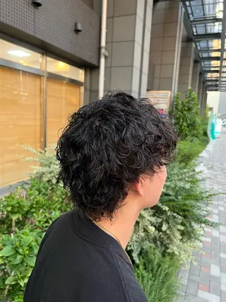 パーマ メンズ メンズパーマ/カット /森本翔大のヘアスタイル