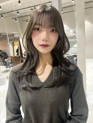 カラー nehus nagaoka所属・🖤複雑履歴ブリーチ Mizuki 🖤のヘアスタイル