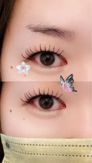 マツエク・マツパ CLEAR beautysalon所属・清水 日万梨のマツエク・マツパデザイン