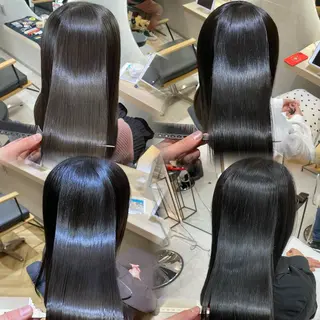 ロング men'ssalon Zina天神所属・✨髪質改善/顔周りカ ット/縮毛矯正✨三隅のヘアスタイル