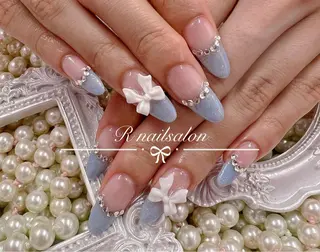 ロング R NAILSALONのネイルデザイン