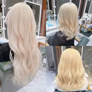 セミロング カラー 𝐑𝐈𝐍𝐊𝐀 🐣🩷のヘアスタイル