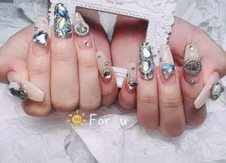 カラー For U nail スカルプ専門店のネイルデザイン