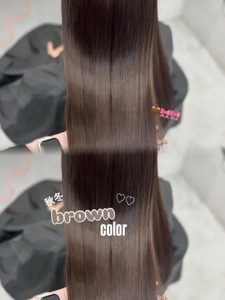 ロング カラー 上品モテヘア🩶 karen🩶のヘアスタイル