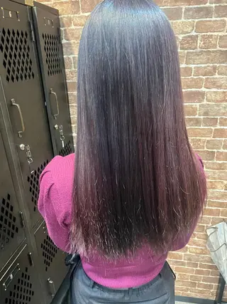 ロング カラー パーマ ヘアアレンジ メンズ キッズ ネイル マツエク・マツパ アイブロウ times salon名駅所属・久木原 ゆりのヘアスタイル