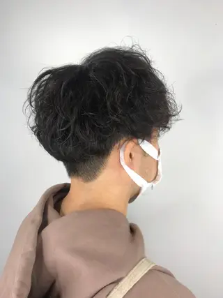 パーマ メンズ なりたいを叶える /町野 朝哉のヘアスタイル