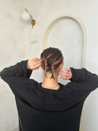 ヘアアレンジ 寺田 雅のヘアスタイル