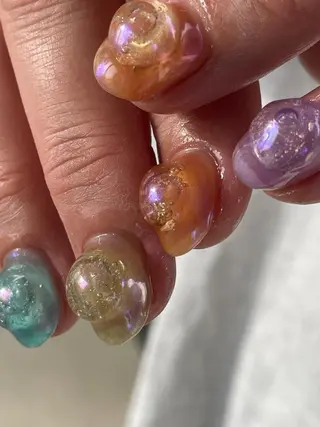 ミディアム m kaori𓃟のネイルデザイン