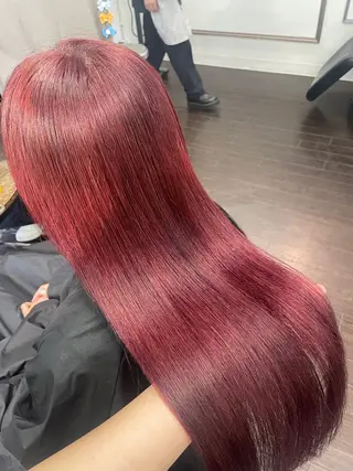 ロング カラー TETE所属・chloe 【クロエ】のヘアスタイル