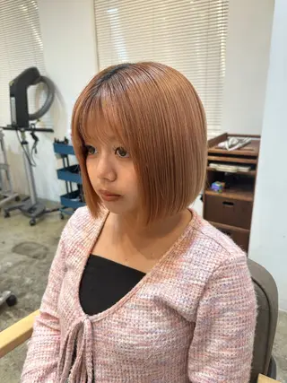 ミディアム ボブ特化美容師 /荒井悠葵のヘアスタイル