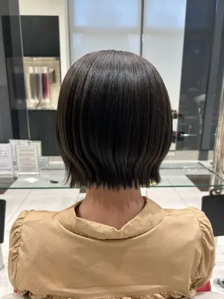 ショート カラー パーマ ヘアアレンジ メンズ キッズ 海外カラー白髪ぼかし ティファニーサユリのヘアスタイル