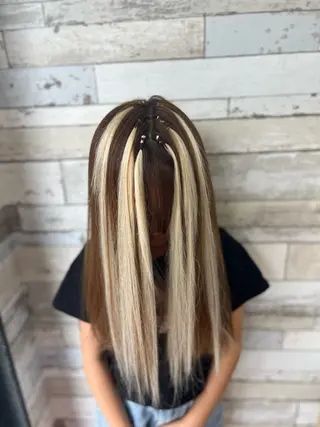 ロング B-W ⭐️REIKOのヘアスタイル