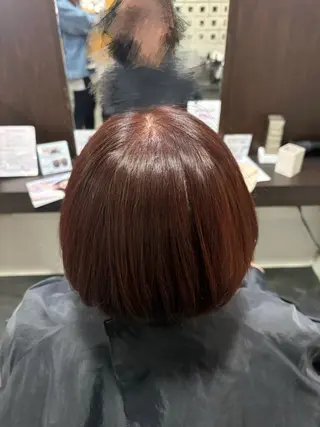 ショート カラー 奥山 和奏のヘアスタイル