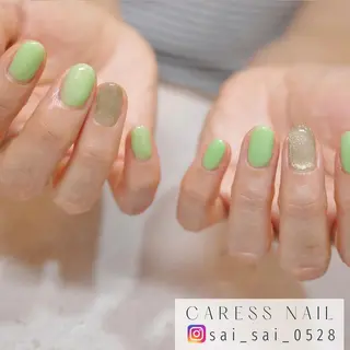 ネイル caress  nail カレスネイル　代々木上原所属・カレスネイル さいのネイルデザイン