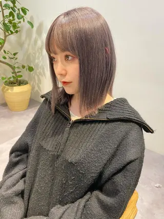ミディアム カラー roka所属・当日予約大歓迎💗 依田瑞希のヘアスタイル