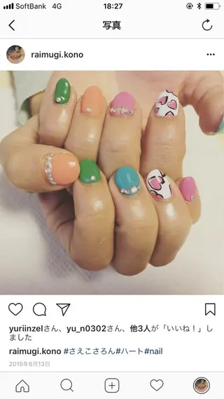 ネイル FERNA フェルナのネイルデザイン