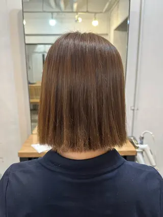 ミディアム カラー 横浜/ボブ/ ショート/はやとのヘアスタイル