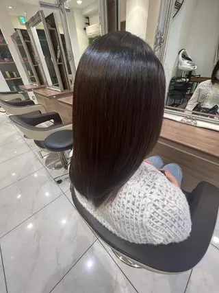 セミロング 🩰似合わせ艶カラー Kirara🐩🎀のヘアスタイル