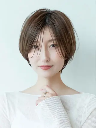 ショート カラー 渋谷ボブ/レイヤー ボブ田中航平のヘアスタイル