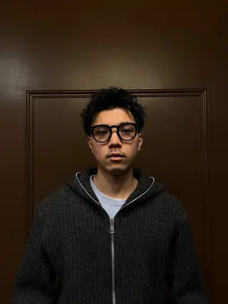 ミディアム 窪田 力也のヘアスタイル