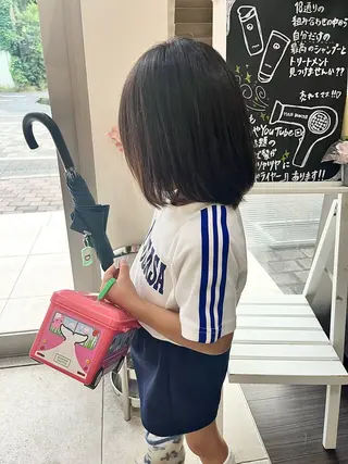 ショート キッズ kisa nakajimaのヘアスタイル