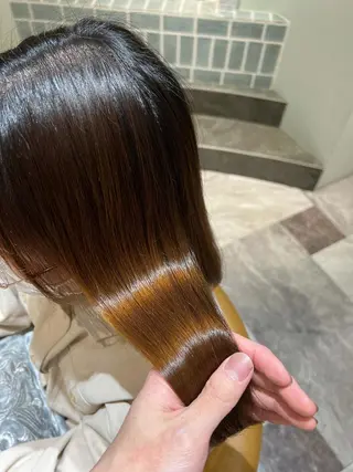 木屋元一/透明感 /前髪/韓国ヘアのヘアスタイル