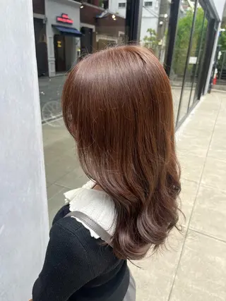 セミロング カラー little lulu 梅田所属・Saya/ショート/ ボブ/大阪/梅田のヘアスタイル
