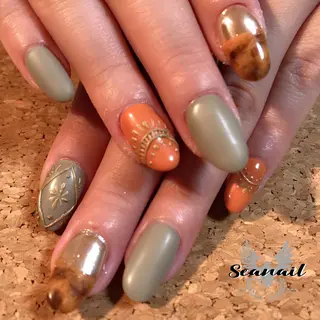 ネイル 小尾 栞のネイルデザイン