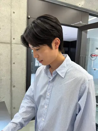 ショート メンズ umu.［韓国ヘア /レイヤーカット］のヘアスタイル