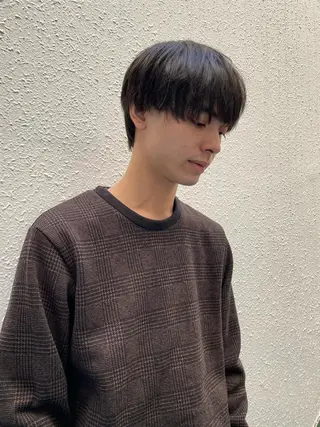 ショート メンズ JINKIメンズ特化 メンズカットパーマのヘアスタイル