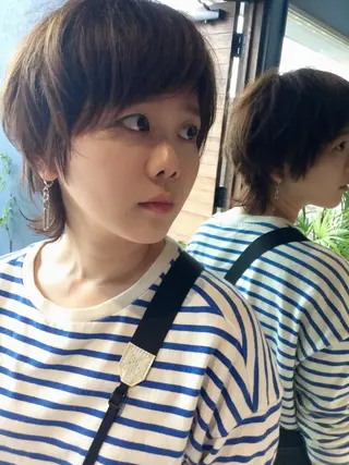 ショート 大内 郁のヘアスタイル