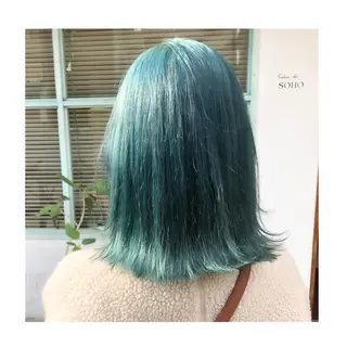 ミディアム カラー ❁⃘ ち だ り さ ❁⃘のヘアスタイル