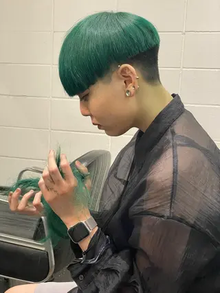 ショート カラー ヘアアレンジ ［似合わせヘア］ ✂︎OGURO✂︎のヘアスタイル