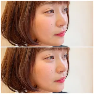 ミディアム DiMPlE  ディンプル所属・🌸スタイリスト 山浦美恵のヘアスタイル