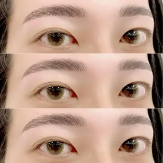 アイブロウ 大阪福島韓国束感まつ げ Sayaka🤍のマツエク・マツパデザイン