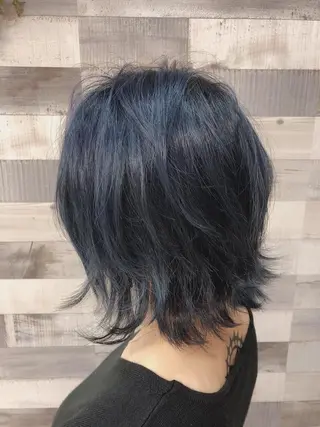 ショート カラー 外国人風ヘア 🍔Mamiのヘアスタイル