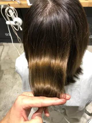 ミディアム カラー 舘野 太嘉宏のヘアスタイル