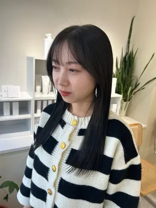 ロング カラー 🩰ニシムラヒカリ 半個室salon♡*のヘアスタイル