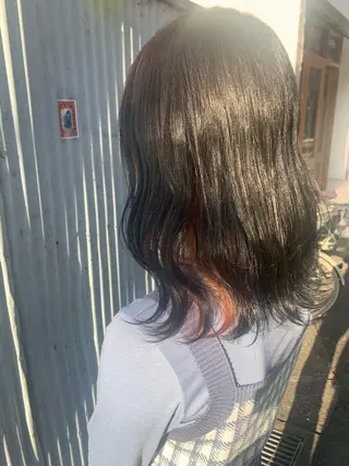 ミディアム カラー 中目黒🌼 🌼ハナのヘアスタイル