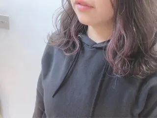 ミディアム カラー ヘアアレンジ 髪質改善ケア特化 石田のヘアスタイル