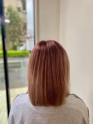 ミディアム カラー CRADLE Takeuchiのヘアスタイル