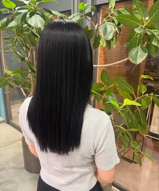 カラー 🐈‍⬛JUMI /透明感カラー/🩶のヘアスタイル