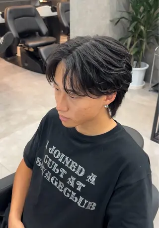 パーマ メンズ 【札幌メンズ特化】 つばさ🔥のヘアスタイル